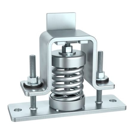 Vibrasystems Vibra Systems Inc. 1in Deflection Open Spring Mount Isolator W/ 90 Angle Top SMSR-A-109